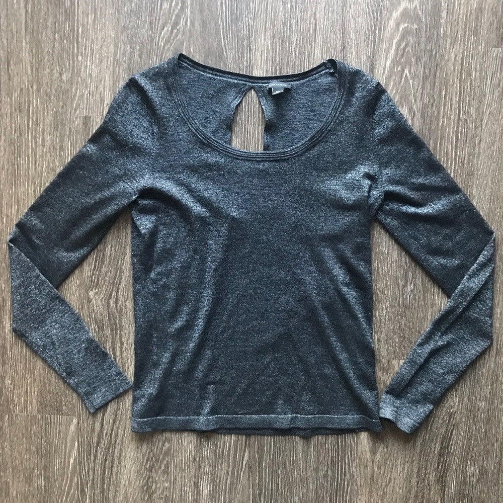 Ann Taylor 🗝 Keyhole Back Long Sleeve